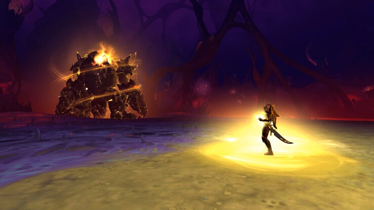 Un combat contre un boss dans World of Warcraft : Midnight. (Blizzard Entertainment)