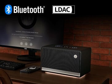 L'ES300 prend en charge les codecs de streaming musical LDAC et ALAC haute résolution et Apple AirPlay sur les réseaux Wi-Fi. (Source de l'image : Edifier)
