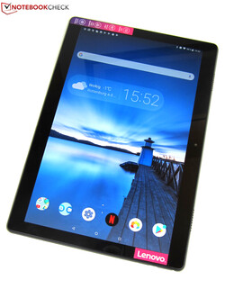 En test : la Lenovo Tab M10 tablet. Modèle de test aimablement fourni par notebooksbilliger.de.