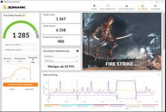 Fire Strike (fonctionnement sur batterie)