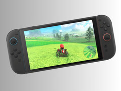 Nintendo Switch 2 jouant à Mario Kart World (Source d'image : capture d'écran, Nintendo of America YouTube)