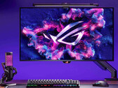 Le ROG Swift OLED PG32UCDP a été présenté en janvier au CES 2024. (Source de l'image : ASUS)