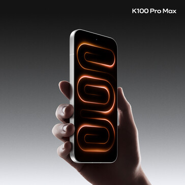 Le K100 Pro Max en « Golden White »