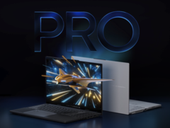 ASUS commercialise le Vivobook Pro 15 OLED en gris et en argent en Europe, tandis qu&#039;il n&#039;est proposé qu&#039;en gris au Royaume-Uni. (Source de l&#039;image : ASUS)