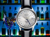 Une image promotionnelle de la Seiko Presage SSK049 GMT.