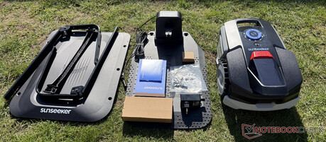 Contenu de la livraison du Sunseeker V1...