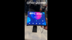 Le prototype de la tablette Fold n' Roll de TCL vient d'apparaître en ligne