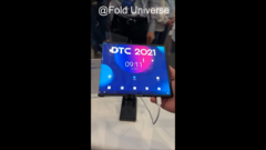 Le prototype de la tablette Fold n&#039; Roll de TCL vient d&#039;apparaître en ligne