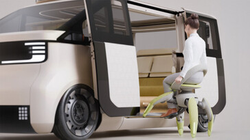 Le fauteuil autonome à quatre pattes Walk Me de Toyota (Source : Toyota)