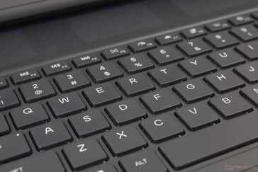 Les touches CherryMX à profil bas en option sont très agréables à utiliser