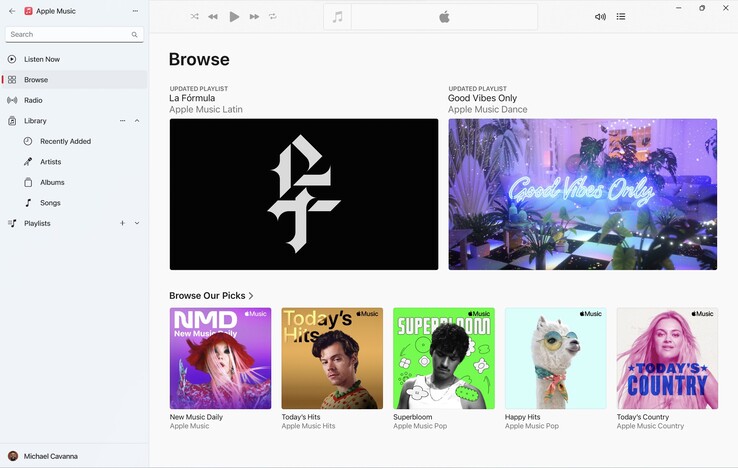 Apple Les aperçus de musique et de Apple TV sont désormais disponibles dans le Microsoft Store. (Image Source : Microsoft Store)