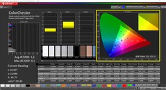 CalMAN ColorChecker calibré