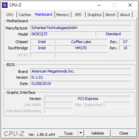 Schenker XMG Neo 15 - CPU-Z.