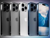 Un rendu de l'iPhone 15 Pro. (Source : 9to5Mac)