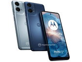 Le Moto G24 Power dans ses deux couleurs apparentes de lancement. (Source de l'image : MySmartPrice - édité)