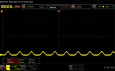 Scintillement PWM (0 % de luminosité)