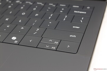 Touches fléchées exiguës