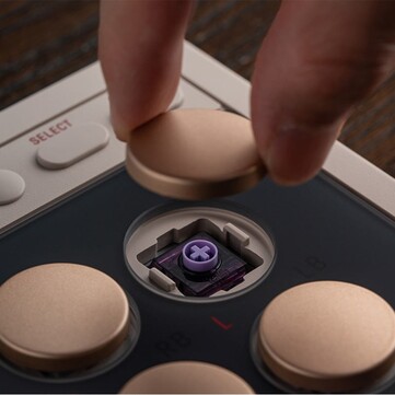 Les touches linéaires sont silencieuses et ont une pré-course plus courte.