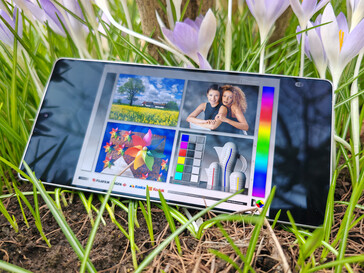 Le Samsung Galaxy S25 Ultra à l'extérieur