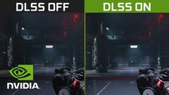 La solution de NVIDIA offre une qualité d&#039;image légèrement supérieure dans le jeu à des résolutions inférieures, mais elle a été beaucoup plus difficile à mettre en œuvre (Source de l&#039;image : NVIDIA