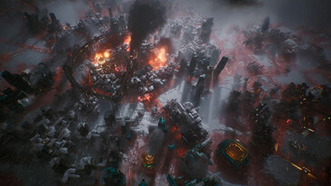 Une image représentant un environnement dans Frostpunk 2.