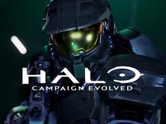 Le Master Chief de Halo : Campaign Evolved est représenté