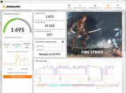 Fire Strike (branché, mode économie de la batterie)