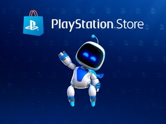La bannière du PlayStation Store avec Astro Bot est montrée