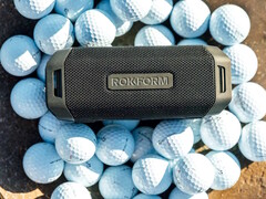 Le haut-parleur Bluetooth Rokform G-Rok Pro est conçu pour être utilisé sur les voiturettes de golf et les terrains de golf. (Source de l&#039;image : Rokform)