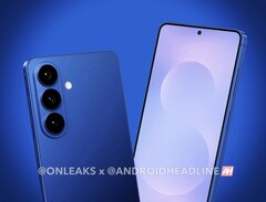 Le Galaxy S26 Pro est doté d&#039;un tout nouveau module de caméra (Image source : @OnLeaks / Android Headlines, edited)