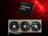 GPU Sapphire Radeon RX 9070 avec mémoire GDDR6 (Source de l'image : Sapphire, Samsung avec modifications)