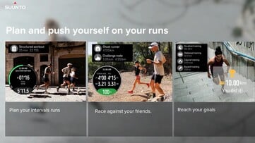 La Suunto Run permettra aux utilisateurs de planifier leurs courses et même de se mesurer à leurs amis. (Source de l'image : Suunto)