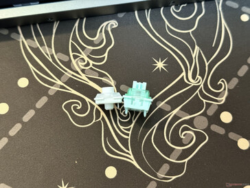 Le switch Kalih à profil bas sur l'Akko Air 01