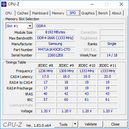 Lenovo Legion Y530 - CPU-Z : RAM SPD.