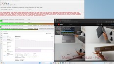 Latence maximale lors de l'ouverture de plusieurs onglets de navigateur et de la lecture de vidéos 4K