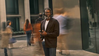 Le casque supra-auriculaire Jabra Evolve3 75. (Source de l'image : Jabra)