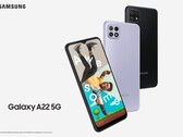 Le Galaxy A22 5G. (Source : Samsung)