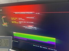 Un utilisateur de Reddit a fait l'expérience d'une mise à jour du BIOS en 100 heures avec une carte mère BioStar. (Source de l'image : GoatWithAGun via Reddit)