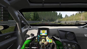 Sur la photo : une capture d'écran du jeu Assetto Corsa.