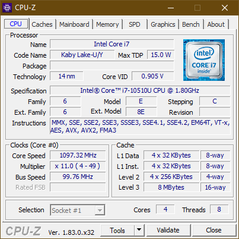 Lenovo Yoga C740 - CPU-Z.