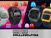 La nouvelle collection Casio x Pac-man comprend 4 nouveaux designs qui reprennent les classiques de Casio. (Source de l'image : Casio)
