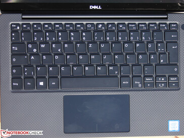 Le clavier familier du XPS 13...