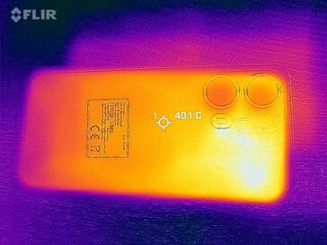 Carte thermique - dos