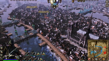 Une image représentant une ville dans Medieval Kingdom Wars.