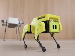Le Raspberry Pi 4 est plus ou moins le cerveau du robot chien Mini Pupper, qui a récemment fait son apparition sur Kickstarter (Image : MangDang)