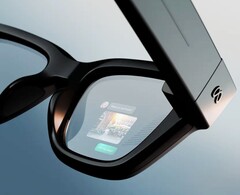 Meta reflète l&#039;image d&#039;un projecteur dans le champ de vision. (Source de l&#039;image : Meta)
