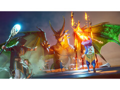 Une capture d'écran de Runescape Dragonwilds qui illustre le style visuel unique et coloré du jeu. (Source de l'image : Steam)