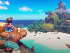 Une capture d'écran de la bande-annonce du DLC Donkey Kong Bananza DK Island révélée lors de la dernière présentation Nintendo Direct (source : Nintendo YouTube)