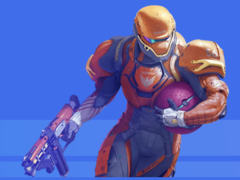 Illustration promotionnelle pour Splitgate 2 (source de l&#039;image : le site web de Splitgate 2)
