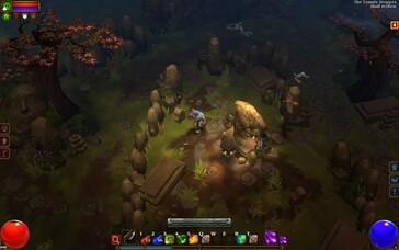 En photo : Une capture d'écran de Torchlight II.